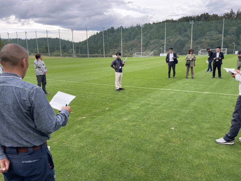 日本芝草学会主催の研修会に参加してきました